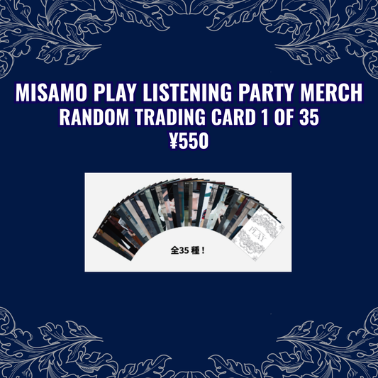 [ MERCH ] - MISAMO Play Random Trading Card Listening Party Merch