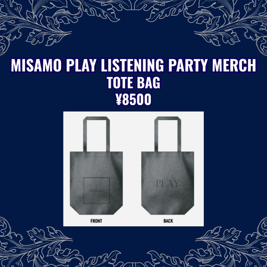 [ MERCH ] - MISAMO Play Tote Bag Listening Party Merch