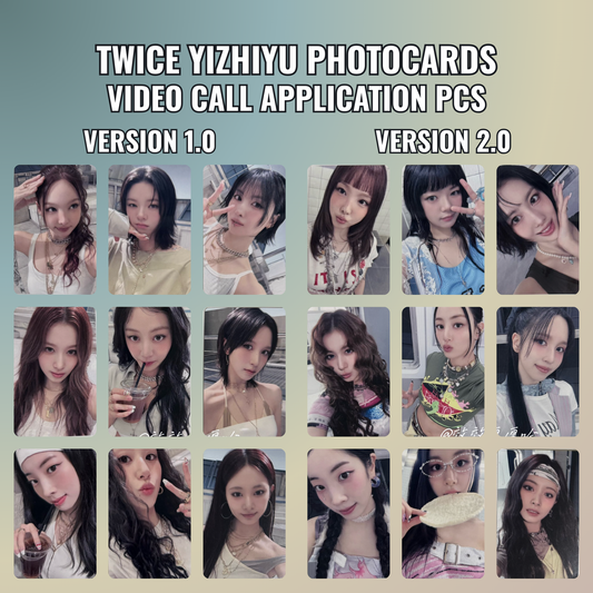 [ PC ] TWICE - Yizhiyu Video Fansign Event Photocards