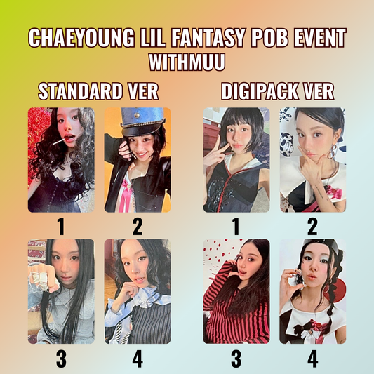 [ POB EVENT ] CHAEYOUNG - Lil Fantasy Korean POBs