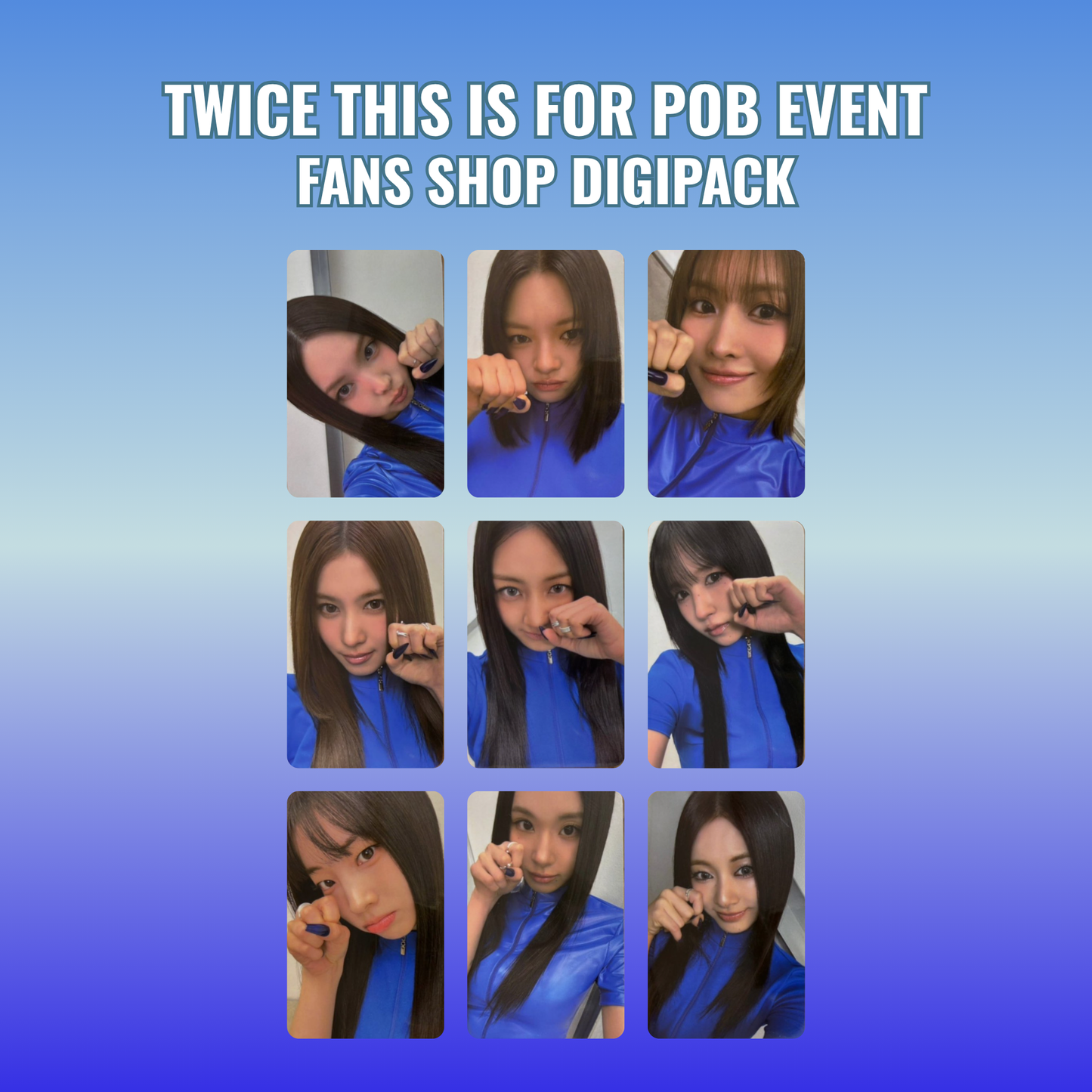 [ ON HAND ] TWICE - This is For Digipack Album Korean POBs