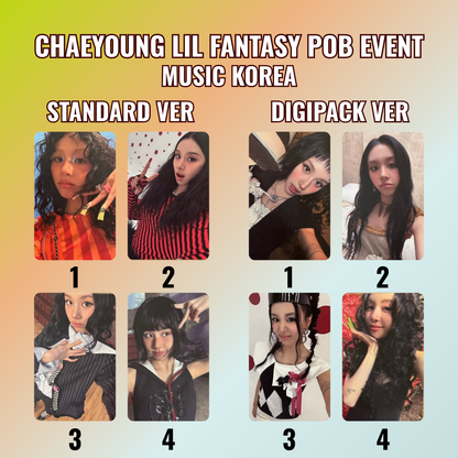[ POB EVENT ] CHAEYOUNG - Lil Fantasy Korean POBs