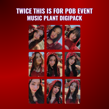 [ ON HAND ] TWICE - This is For Digipack Album Korean POBs