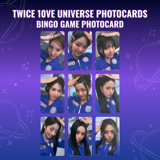 [ PC ] - TWICE - 10VE Universe Bingo Game Photocard