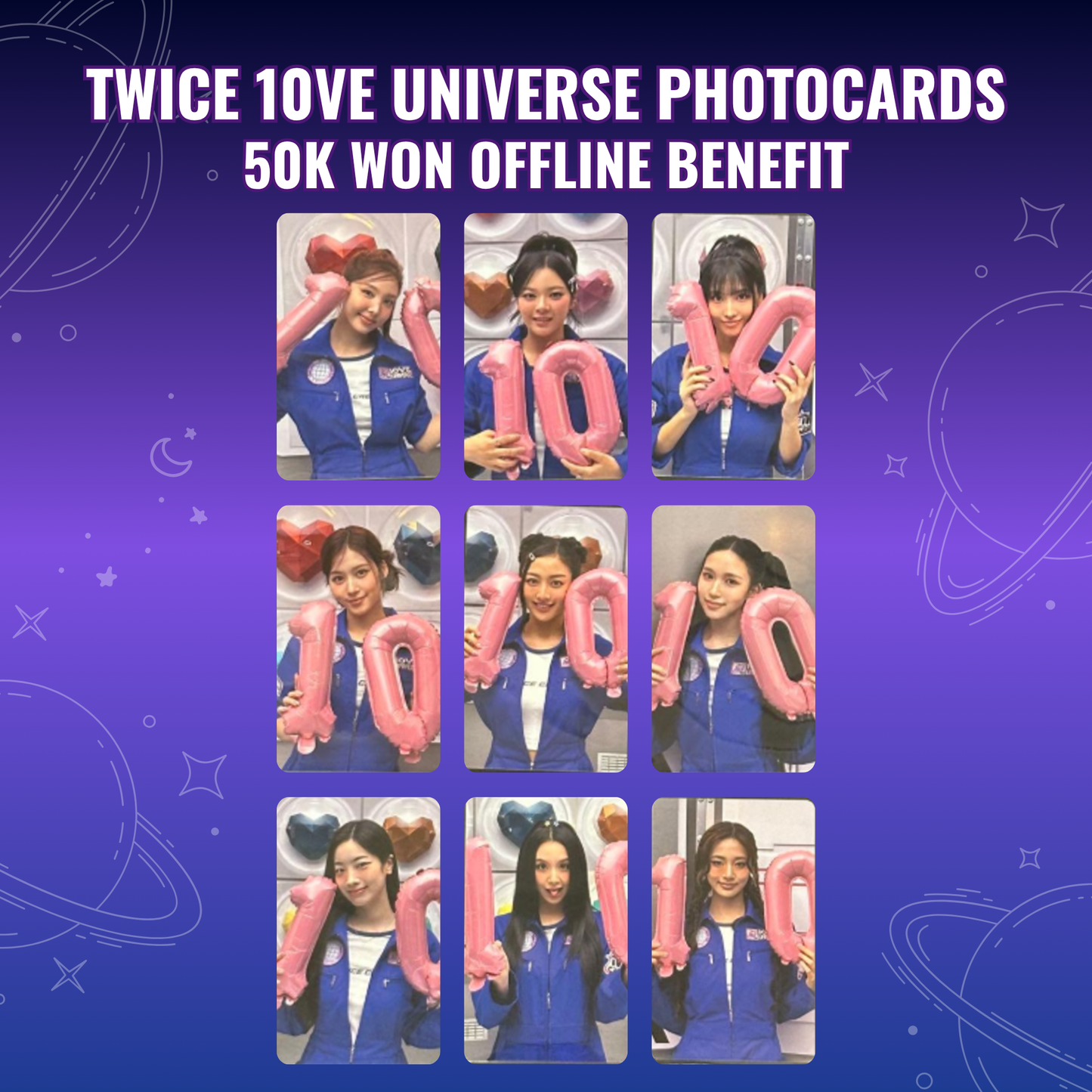 [ PC ] - TWICE - 10VE Universe 50k Won Offline Benefit