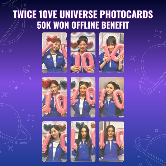 [ PC ] - TWICE - 10VE Universe 50k Won Offline Benefit