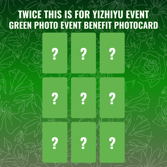 [ PC ] TWICE - Yizhiyu Green Fansign Event Photocard