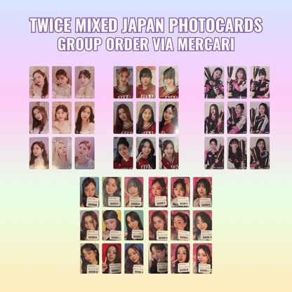 [ PC ] TWICE - Mixed Japan Mercari Photocards