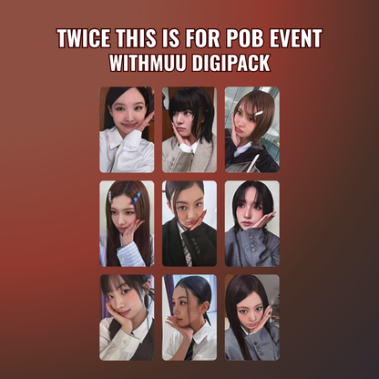 [ ON HAND ] TWICE - This is For Digipack Album Korean POBs