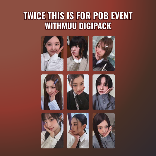 [ POB EVENT ] TWICE - This is For Digipack Album Korean POBs
