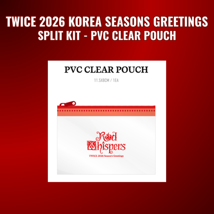 [ SEASONS GREETINGS ] - TWICE - Red Whispers 2026 Korea Season's Greetings