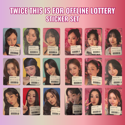 [ PC ] TWICE - Mixed Japan Mercari Photocards