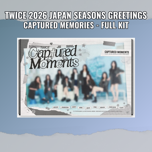 [ SEASONS GREETINGS ] - TWICE - Captured Memories 2026 Japan Season's Greetings