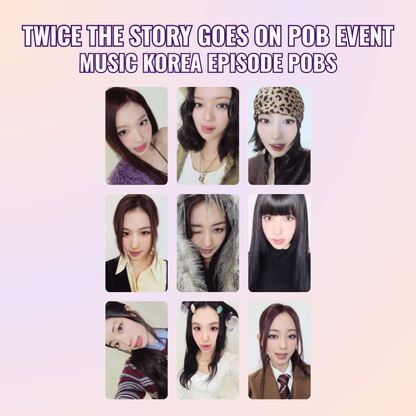 [ POB EVENT ] TWICE - TEN: The Story Goes On Episode Ver Korean POBs