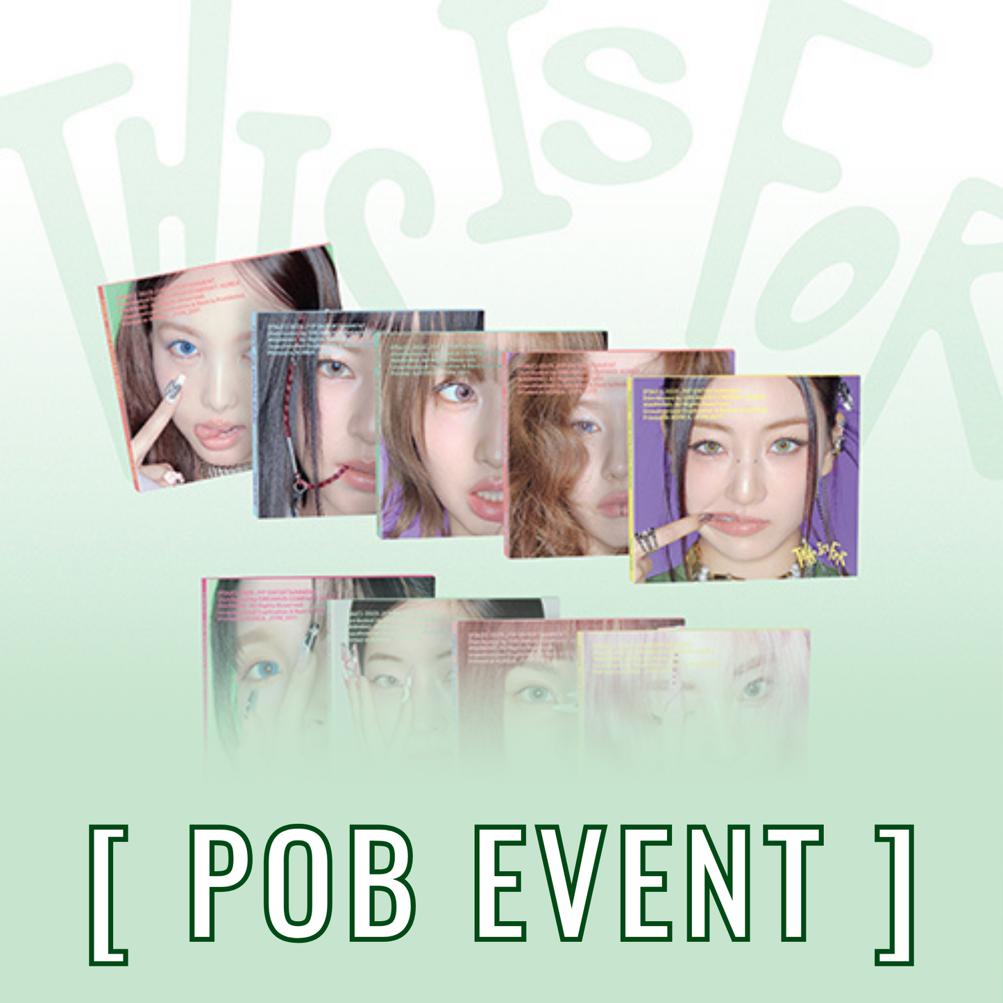 [ ON HAND ] TWICE - This is For Digipack Album Korean POBs