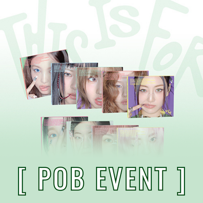 [ ON HAND ] TWICE - This is For Digipack Album Korean POBs