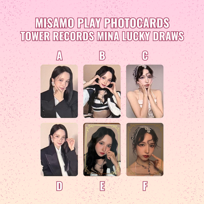 [ LUCKY DRAWS ] - MISAMO Play Tower Records