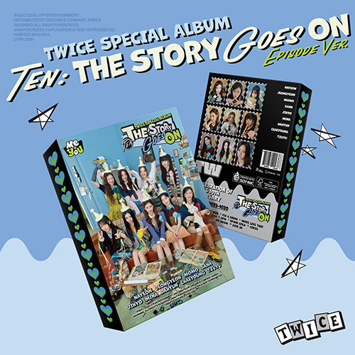 [ ALBUM ] TWICE - TEN: The Story Goes On Album Standard Version